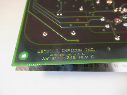 Rga Residual Gas Electronic Board Leybold Inficon 911-1042G