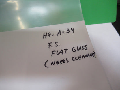 Optical Flat Glass Thick Fused silica Coated Laser Optics
