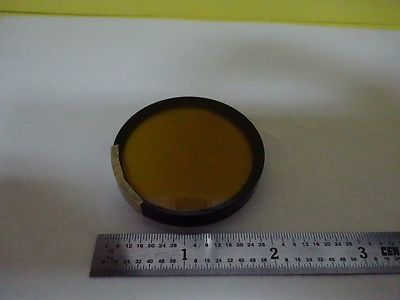 Microscope Part Yellow Filter Illuminator Optics