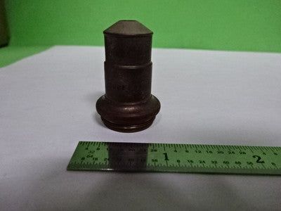 Microscope Part Vintage Brass Objective Spencer Lens Co. 10X Optics