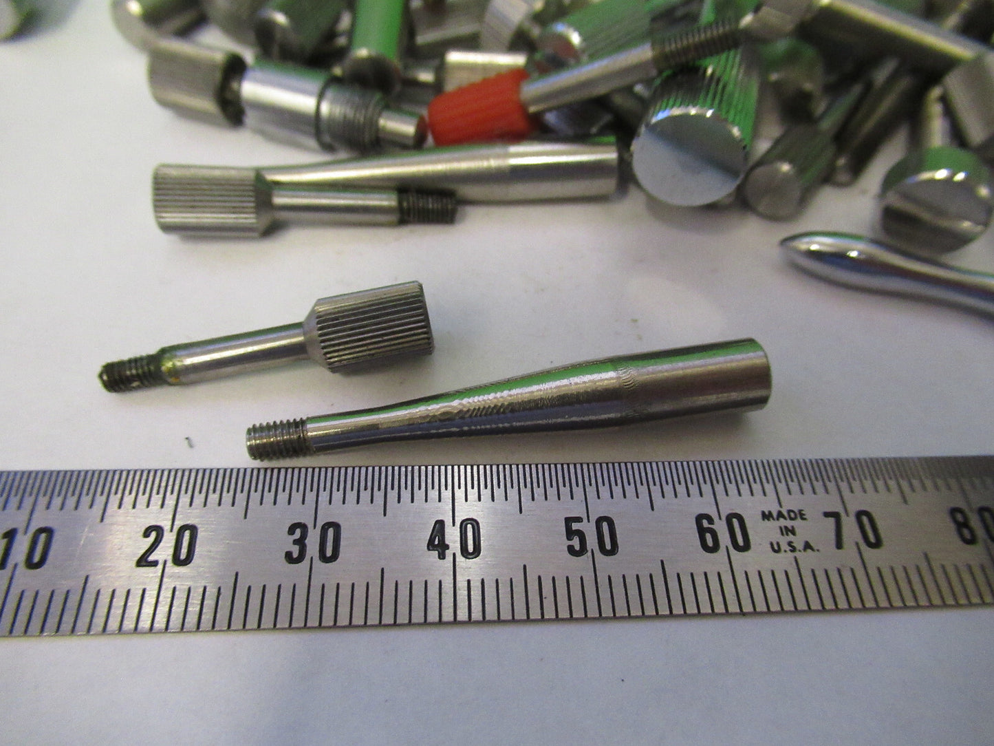 RARE LOT OF SCREWS FOR ZEISS WILD BAUSCH ETC MICROSCOPE PART AS PICTURED 82-A-50