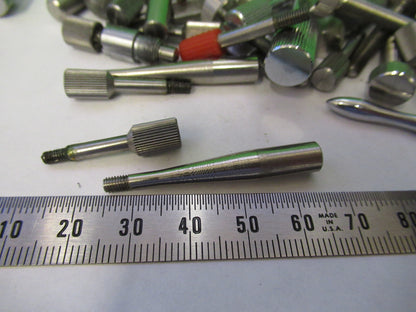 RARE LOT OF SCREWS FOR ZEISS WILD BAUSCH ETC MICROSCOPE PART AS PICTURED 82-A-50