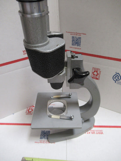 Hertel Reuss Kassel Vintage Germany Stereo Optik Microscope
