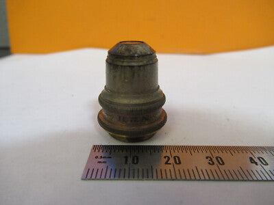 Antique Brass Rare Seibert Objective Microscope Part