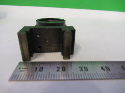 AUS JENA GERMANY DIC LENS MOUNTED POLARIZER MICROSCOPE PART AS PICTURED V8-B-06