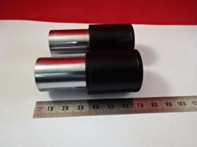Pair Nikon Japan Hkw 10X Eyepiece Ocular Optics Microscope Part