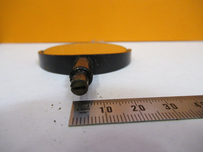 ANTIQUE BAUSCH LOMB MIRROR ASSEMBLY OPTICS MICROSCOPE PART AS PICTURED X6-A-15