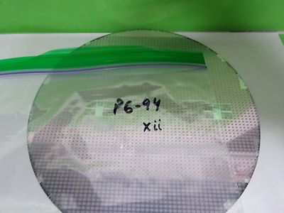 SEMICONDUCTOR WAFER SILICON WITH COMPONENTS AS IS  BIN#P6-94
