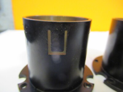 LEITZ ERGO GERMANY EYEPIECE BRASS TUBUS MICROSCOPE PART AS PICTURED &H8-B-23