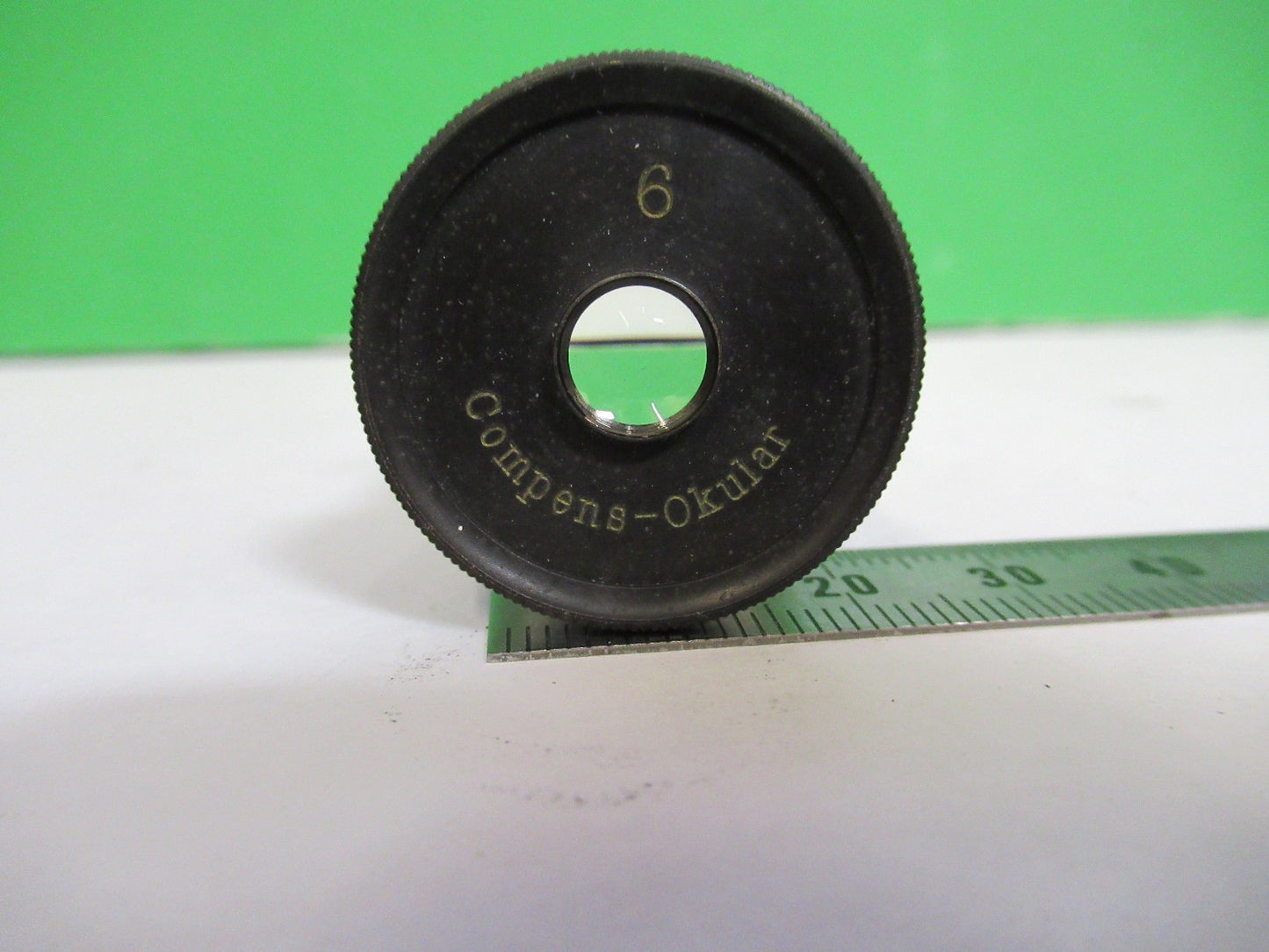 CARL ZEISS GERMANY OCULAR EYEPIECE LENS MICROSCOPE PART AS PICTURED W3-C-38