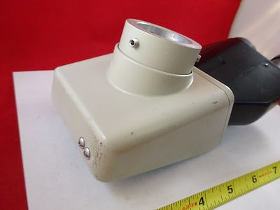 MICROSCOPE PART NIKON JAPAN TRINOCULAR HEAD OPTICS AS IS BIN#73-15