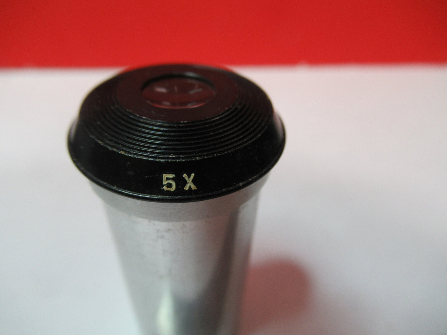 BAUSCH LOMB 5X LENS OCULAR EYEPIECE MICROSCOPE PART AS PICTURED T9-A-41