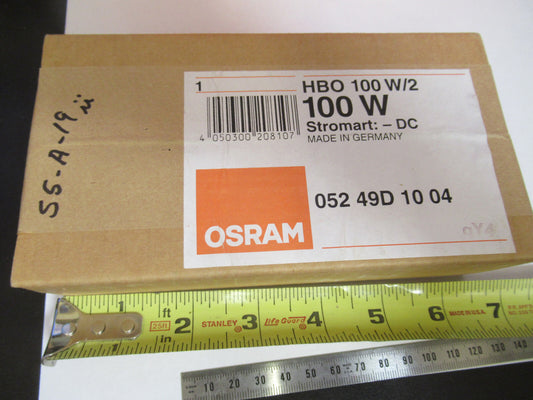 Hbo Osram 100 W/2 Lamp Bulb Microscope Part Optics