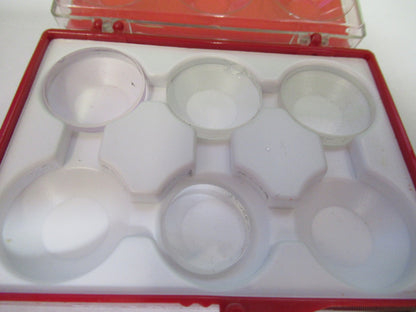 OPTICAL LENS LOT CALCIUM FLUORIDE CaF2 INFRARED OPTICS AS PICTURED T7-FD-99