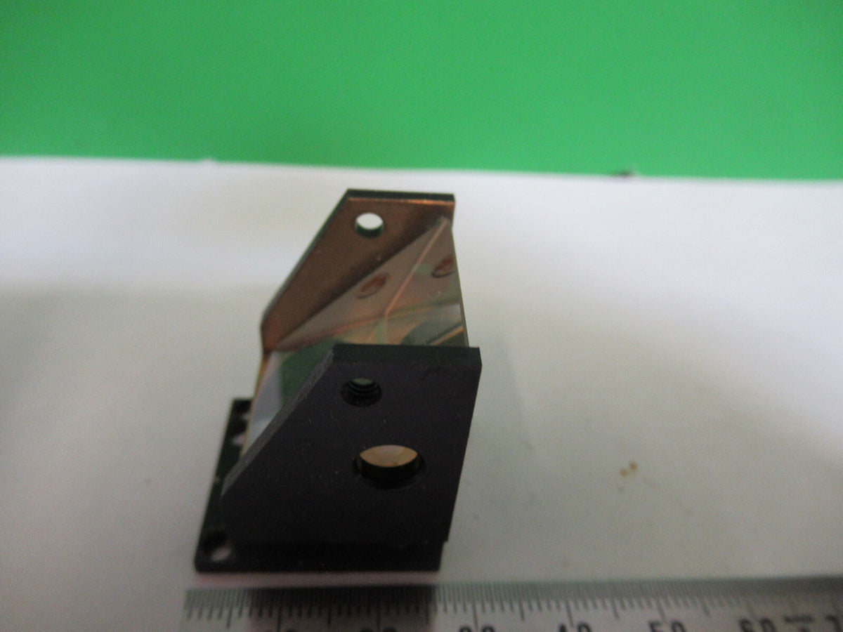 ANTIQUE BAUSCH LOMB PRISM HEAD OPTICS MICROSCOPE PART AS PICTURED S4-B-11