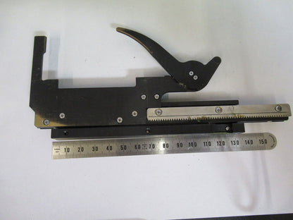 FÜR TEILE OLYMPUS JAPAN BÜHNENCLIPS MIKROSKOPTEIL WIE ABGEBILDET #W5-B-52