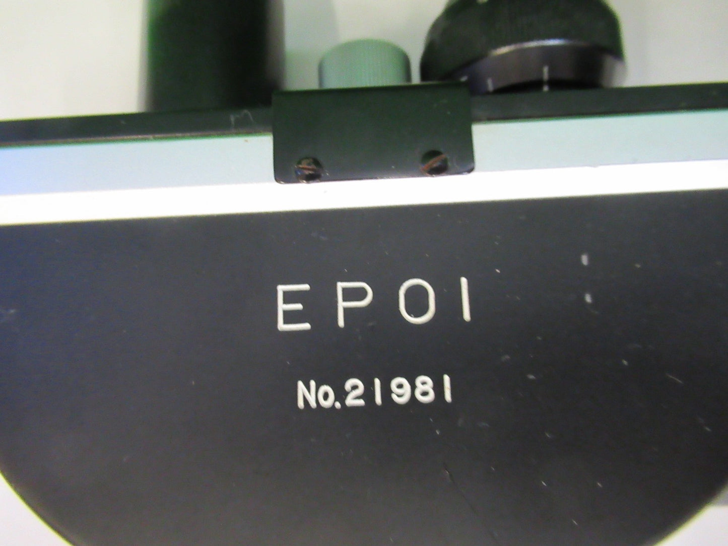 EPOI JAPAN BINOCULAR HEAD OPTICS MICROSCOPE PART AS PICTURED T4-B-22