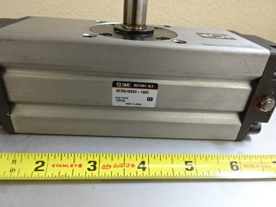 Smc Air Rotary Actuator Pneumatic NCRA1B550-190 Rare