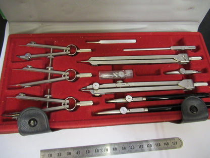 LUTZ GERMANY OLD DRAFTING INSTRUMENTS AS PICTURED T3-FT-97