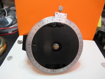 Bausch & Lomb Pol Rotatable Polarization Stage Table for Microscope AS Pic