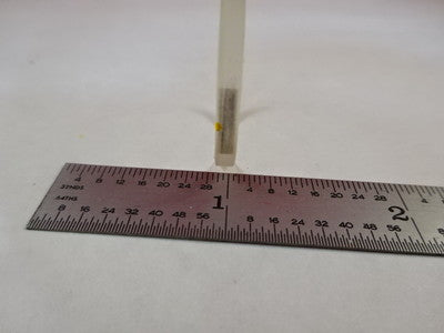 OPTICAL TRUNCATED MIL SPEC LENS WINDOW LASER OPTICS AS IS #M2-B-15