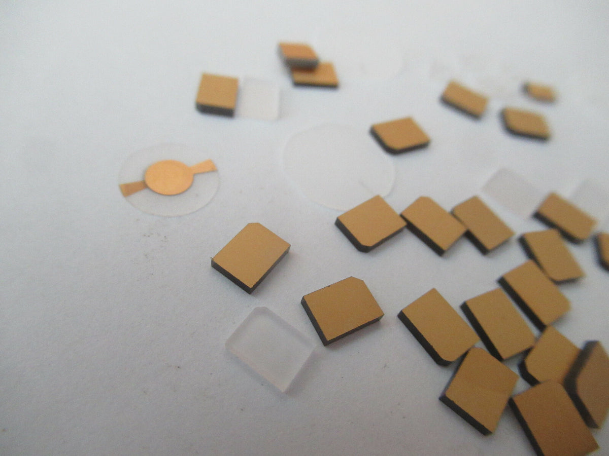 LOT X Y XY-CUT PIEZO QUARTZ PIEZOELECTRIC BLANKS ULTRASONIC SENSOR &F5-A-159
