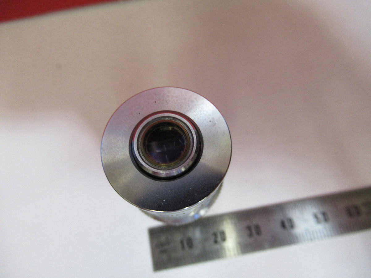Meiji Japan 10X /160 Objective Lens Microscope Part