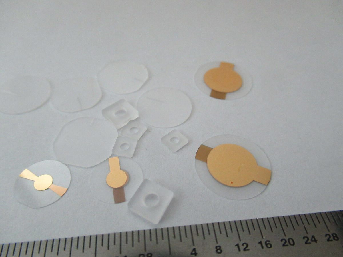 Lot Blank Piezoelectric Quartz Crystal X- Y- Yx-cut Piezo Sensor AS Pic