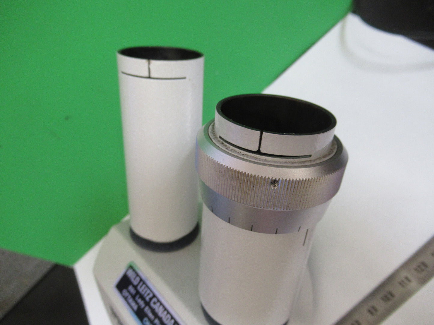 WILD HEERBRUGG M3 STEREO BINOCULAR HEAD MICROSCOPE PART AS PICTURED #S9-B-08