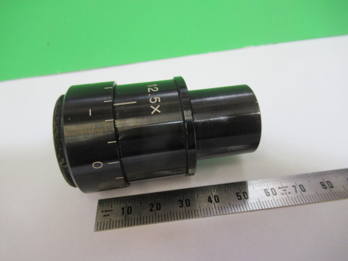 Unknown Eyepiece 12.5X Variable Optics Microscope Part