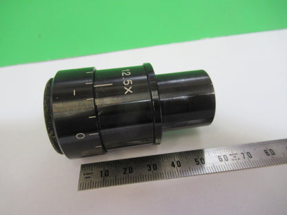 Unknown Eyepiece 12.5X Variable Optics Microscope Part