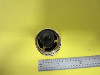 LEITZ WEIRD OBJECTIVE FLU MICROSCOPE OPTICS AS IS BIN#A1-T-88