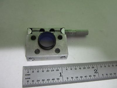 MICROSCOPE PART REICHERT AUSTRIA QUARTER WAVE SLIDE OPTICS AS IS BIN#S2-B-29