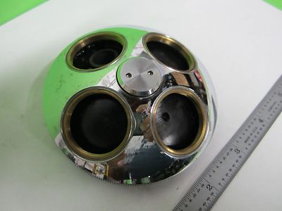 MIKROSKOPTEIL M20 WILD HEERBRUGG SWISS NOSEPIECE AS IS BIN#S3-11