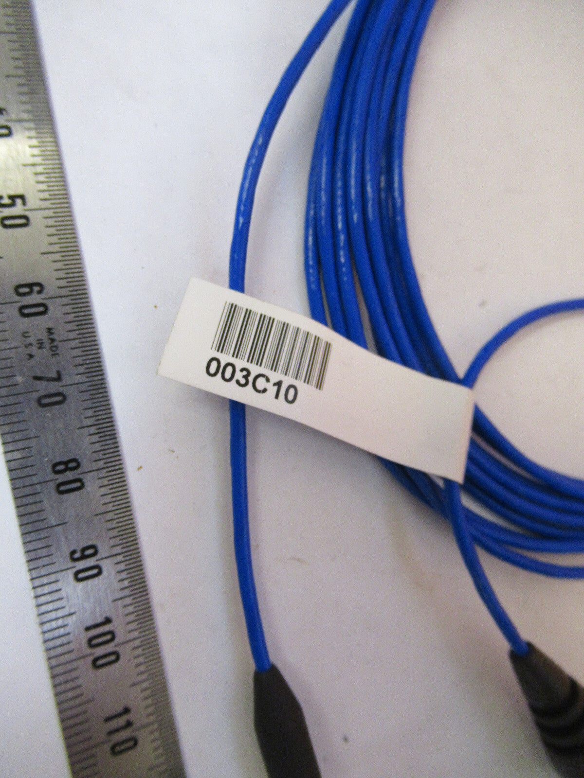 PCB PIEZOTRONICS CABLE 003C10 for ACCELEROMETER SENSOR AS PICTURED 47-FD-18