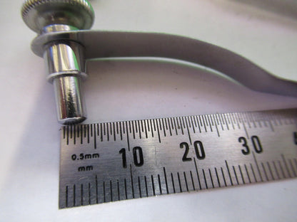 ANTIQUE PAIR OF CLIPS BAUSCH LOMB MICROSCOPE PART AS PICTURED U9-A-44