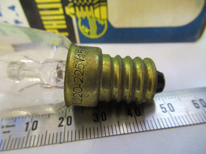 Bfm 220v 15w ERNST LEITZ GERMANY OSRAM LAMP MICROSCOPE PART AS PICTURED 18-FT-18