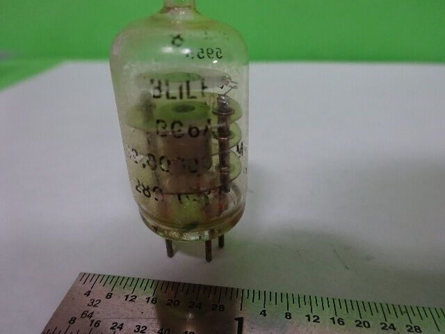 ANTIQUE QUARTZ BLILEY ELECTRIC GLASS PACKAGE + GETTER  FREQUENCY CONTROL #AQ-57
