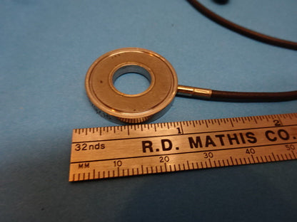 KISTLER SWISS MADE MINIATURE LOAD CELL 9145B29 FORCE WEIGHT SENSOR AS IS #90-55