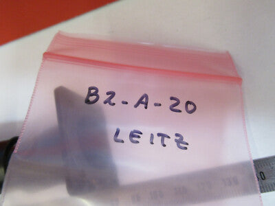 Ernst Leitz Wetzlar Brass Pair Ocular Holder Head Microscope Part