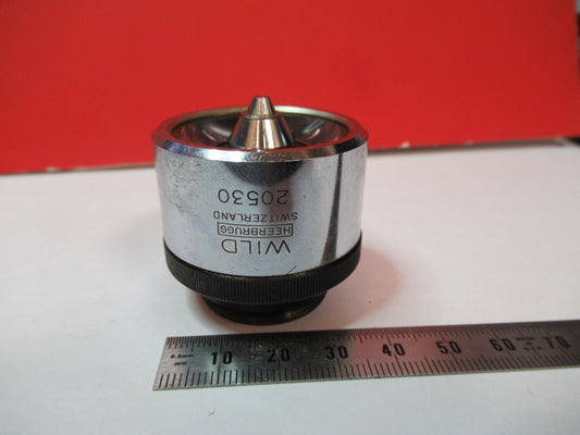 WILD HEERBRUGG SWISS OBJECTIVE EPI 20X LENS MICROSCOPE PART AS PICTURED V7-A-83