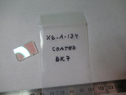 OPTICAL COATED BK7 GLASS PLATE FILTER PRO LASER OPTICS AS PICTURED X6-A-134
