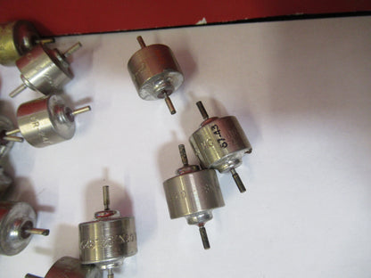 QUARTZ CRYSTALS LOT 1950's CR TYPE  FREQUENCY CONTROL RADIO AS PICTURED X3-B-09