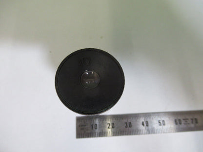 BAUSCH LOMB 10X ANTIQUE  OPTICS EYEPIECE MICROSCOPE PART AS PICTURED &Q5-B-20