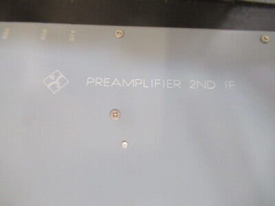 BOARD for ROHDE & SCHWARZ EMI RECEIVER PREAMPLIFIER 2ND IF 1032.8749.02 &B5-A-05