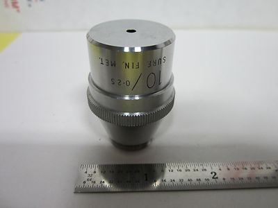 Objective Vickers England Metallograph 10X Optics Microscope