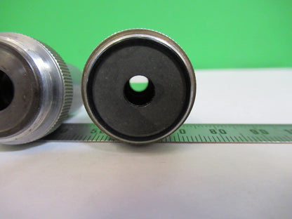LOT UNITRON JAPAN OBJECTIVE 4X 10X 40X LENS MICROSCOPE PART AS PICTURED X4-A-30