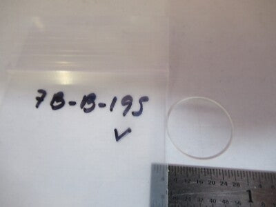 RETICLE DASH CROSSHAIR LENS MICROSCOPE PART OPTICS AS PICTURED &7B-B-195