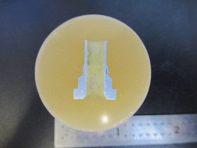 METALLOGRAPHIC SPECIMEN WELDING SAMPLE EDUCATIONAL STUDY AS PICTURED &A9-A-24