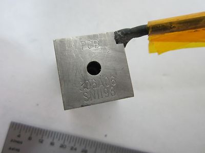 PCB PIEZOTRONICS 306A06 TRIAXIAL ACCELEROMETER CALIBRATION VIBRATION BIN#R8-57